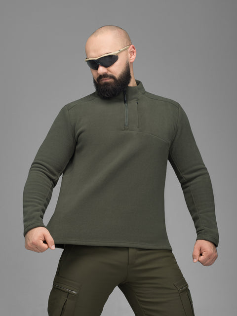 Кофта флисовая BEZET Frostline хаки