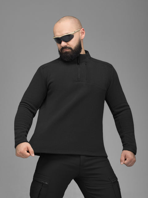 Кофта флисовая BEZET Frostline черная