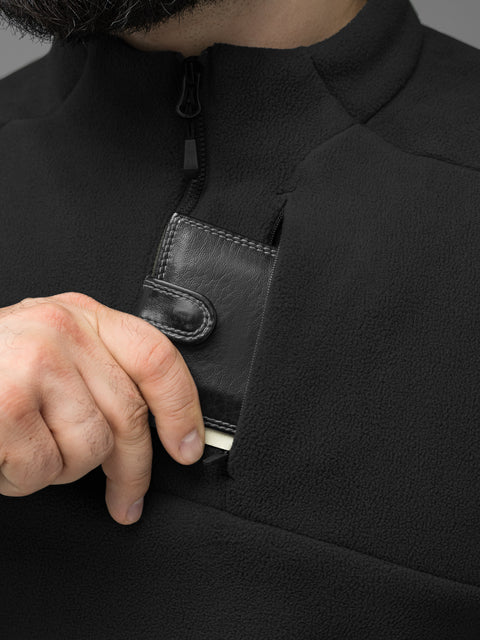 Кофта флисовая BEZET Frostline черная