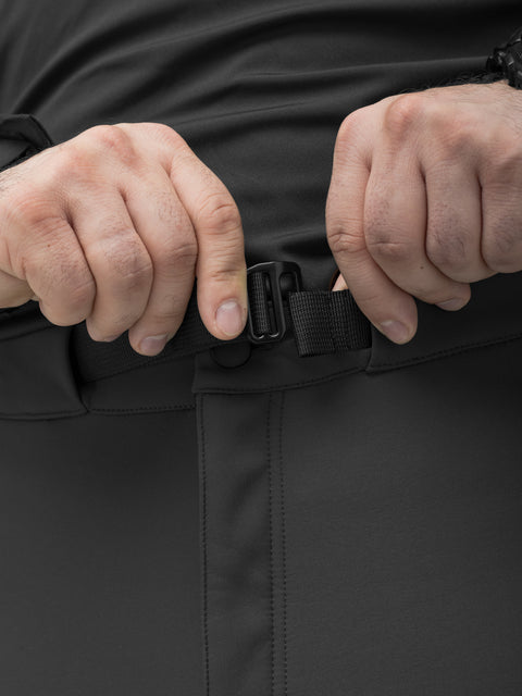 Брюки карго тактические Softshell BEZET Techwear черный