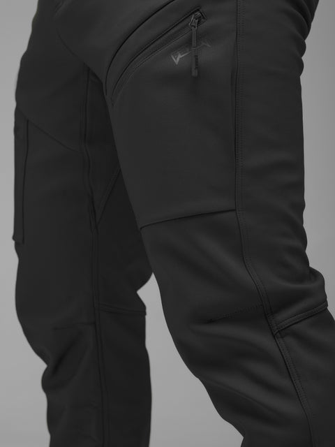 Брюки карго тактические Softshell BEZET Techwear черный