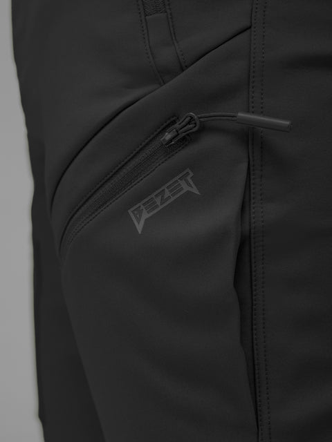 Брюки карго тактические Softshell BEZET Techwear черный