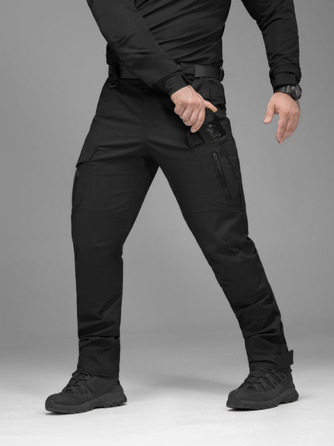 Брюки карго тактические BEZET Onyx черный