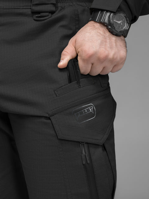 Брюки карго тактические BEZET Onyx черный