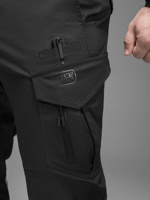 Брюки карго тактические BEZET Onyx черный