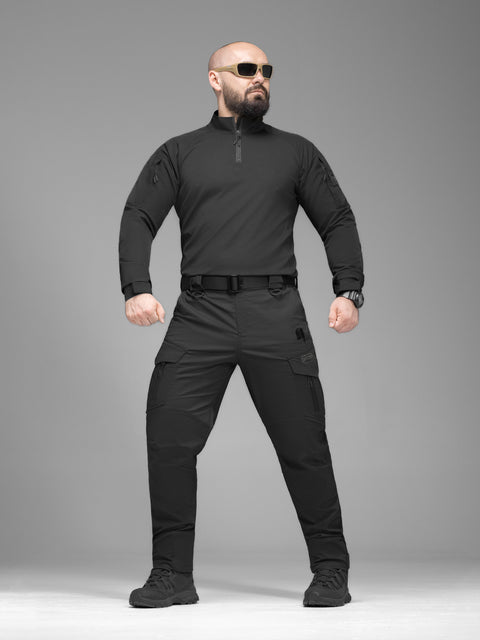 Брюки карго тактические BEZET Onyx черный