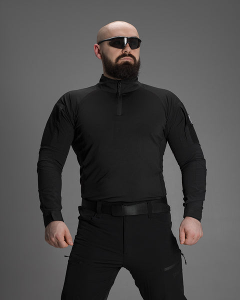 Рубашка тактическая мужская BEZET Combat черный