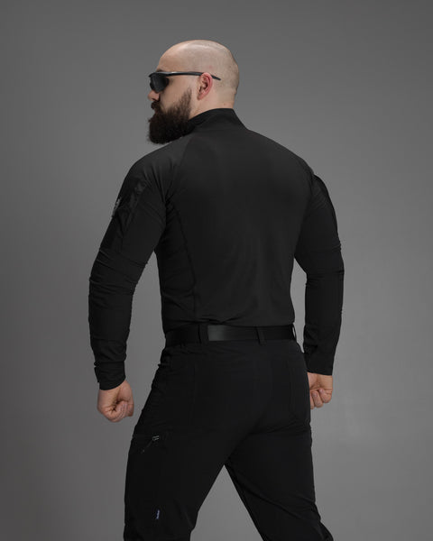 Рубашка тактическая мужская BEZET Combat черный