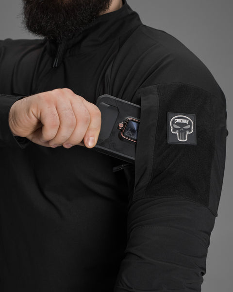 Рубашка тактическая мужская BEZET Combat черный