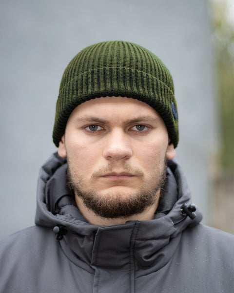 Шапка вязаная BEZET Patrol хаки