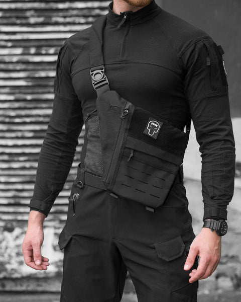 Мессенджер BEZET Sniper черный