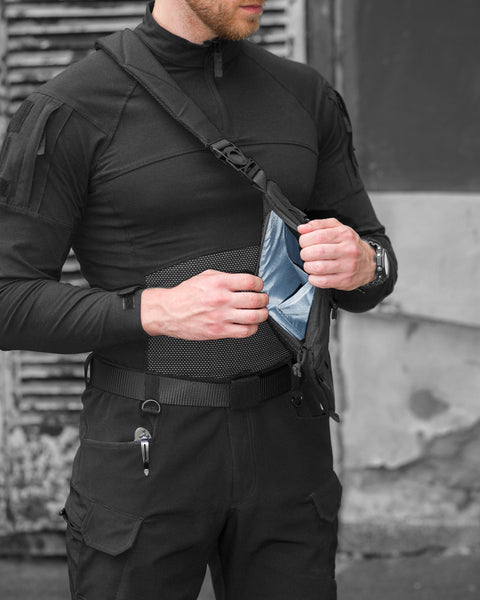 Мессенджер BEZET Sniper черный