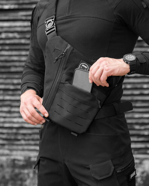 Мессенджер BEZET Sniper черный