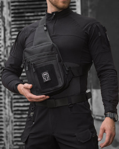 Мессенджер BEZET Holster черный