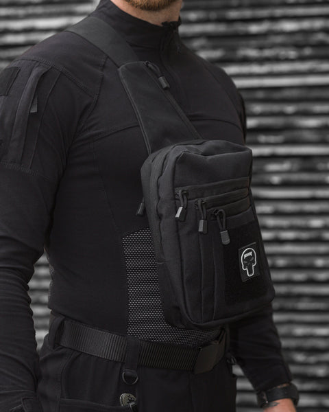 Мессенджер BEZET Holster черный