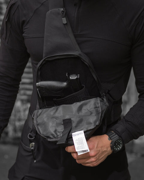 Мессенджер BEZET Holster черный