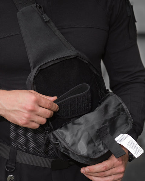 Мессенджер BEZET Holster черный