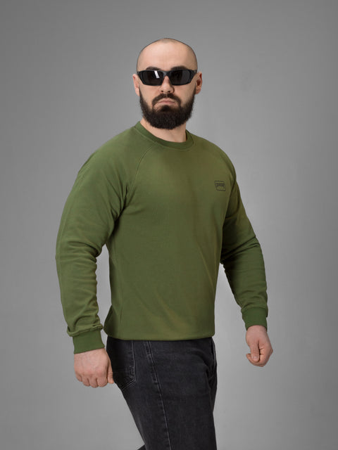 Кофта свитшот BEZET хаки