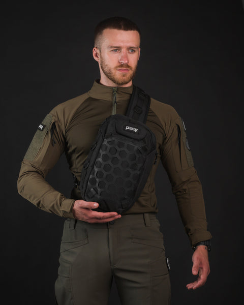 BEZET Armor Messenger қара түсті