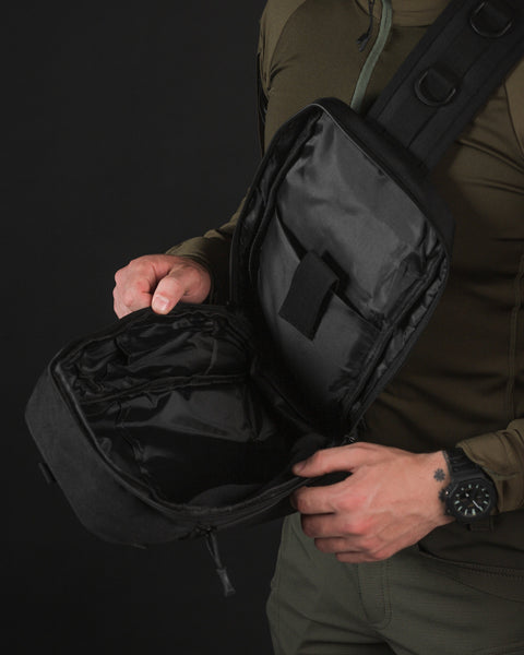 BEZET Armor Messenger қара түсті