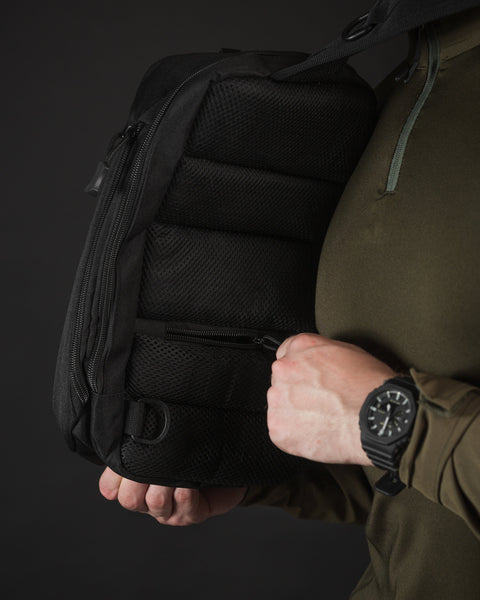 BEZET Armor Messenger қара түсті