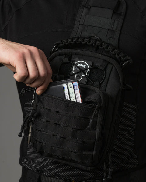 BEZET Messenger Convoy 2.0 қара түсті