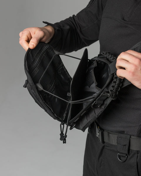 BEZET Messenger Convoy 2.0 қара түсті