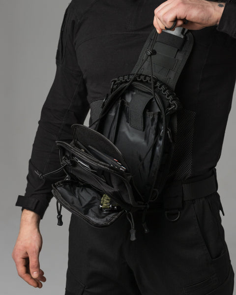 BEZET Messenger Convoy 2.0 қара түсті