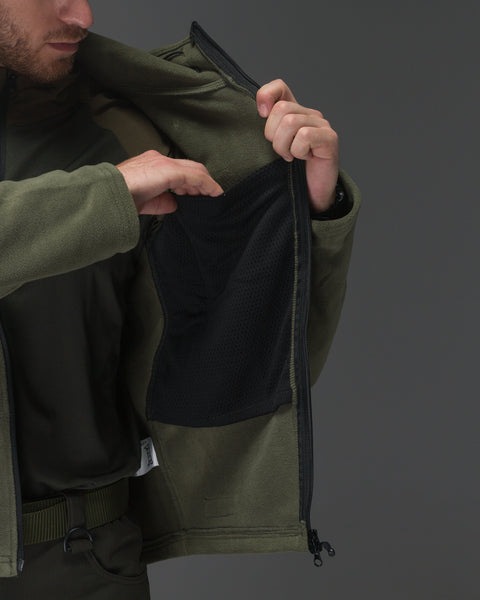 Bluza polarowa BEZET Unbreak хаки