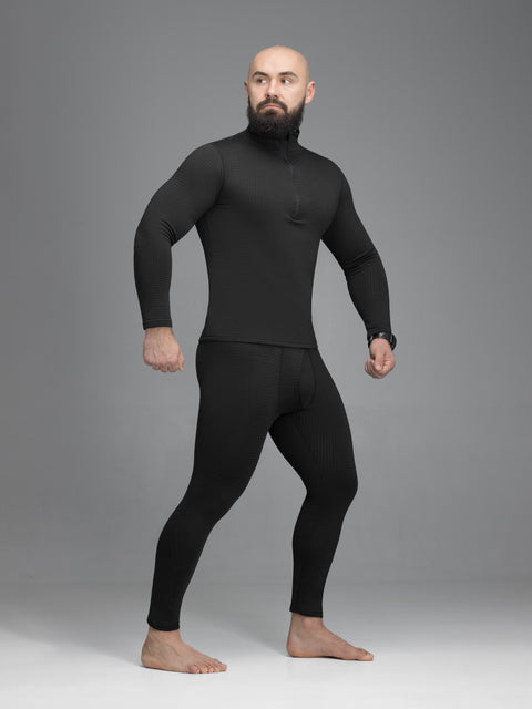 Термобелье комплект BEZET 2 уровень черный