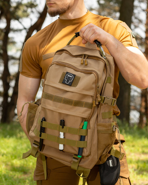 Тактикалық рюкзак BEZET Commando coyote