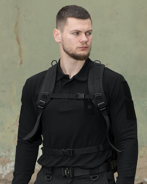 BEZET Commando қара тактикалық рюкзак