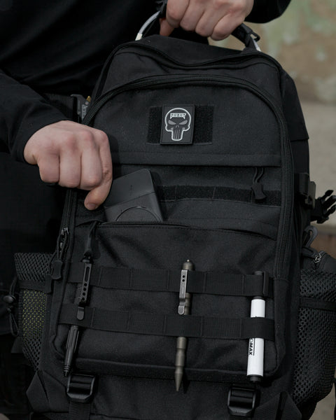 BEZET Commando қара тактикалық рюкзак