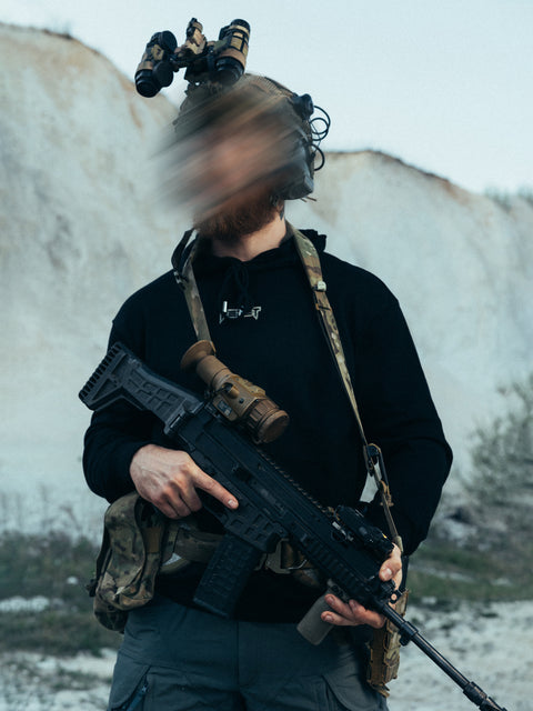 Худи BEZET Fighter черный
