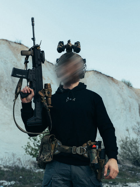 Худи BEZET Fighter черный
