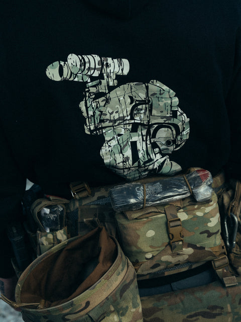 Худи BEZET Fighter черный