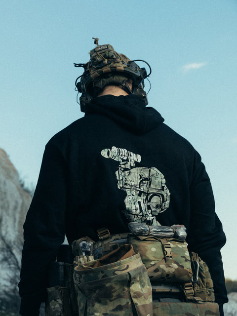 Худи BEZET Fighter черный