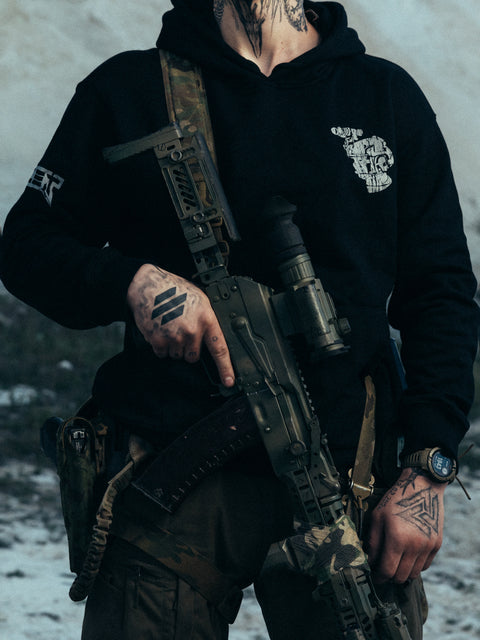 Худи BEZET Commando черный
