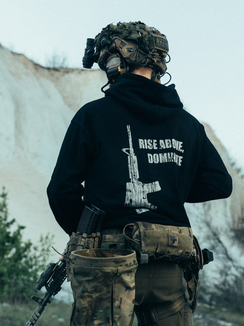 Худи BEZET Commando черный