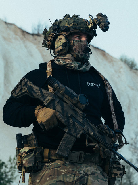 Худи BEZET Soldier черный