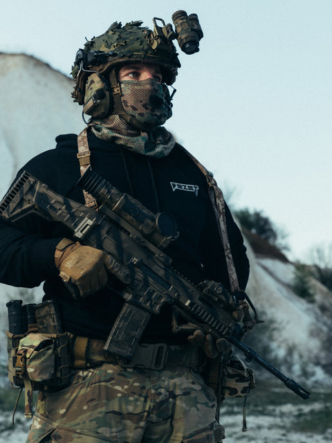 Худи BEZET Soldier черный