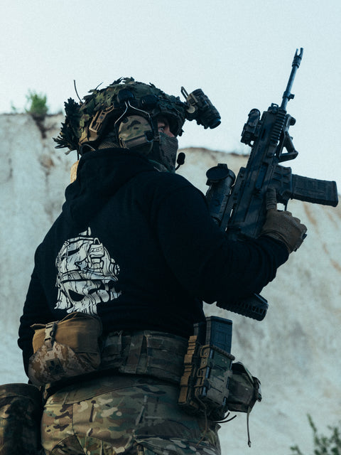 Худи BEZET Soldier черный